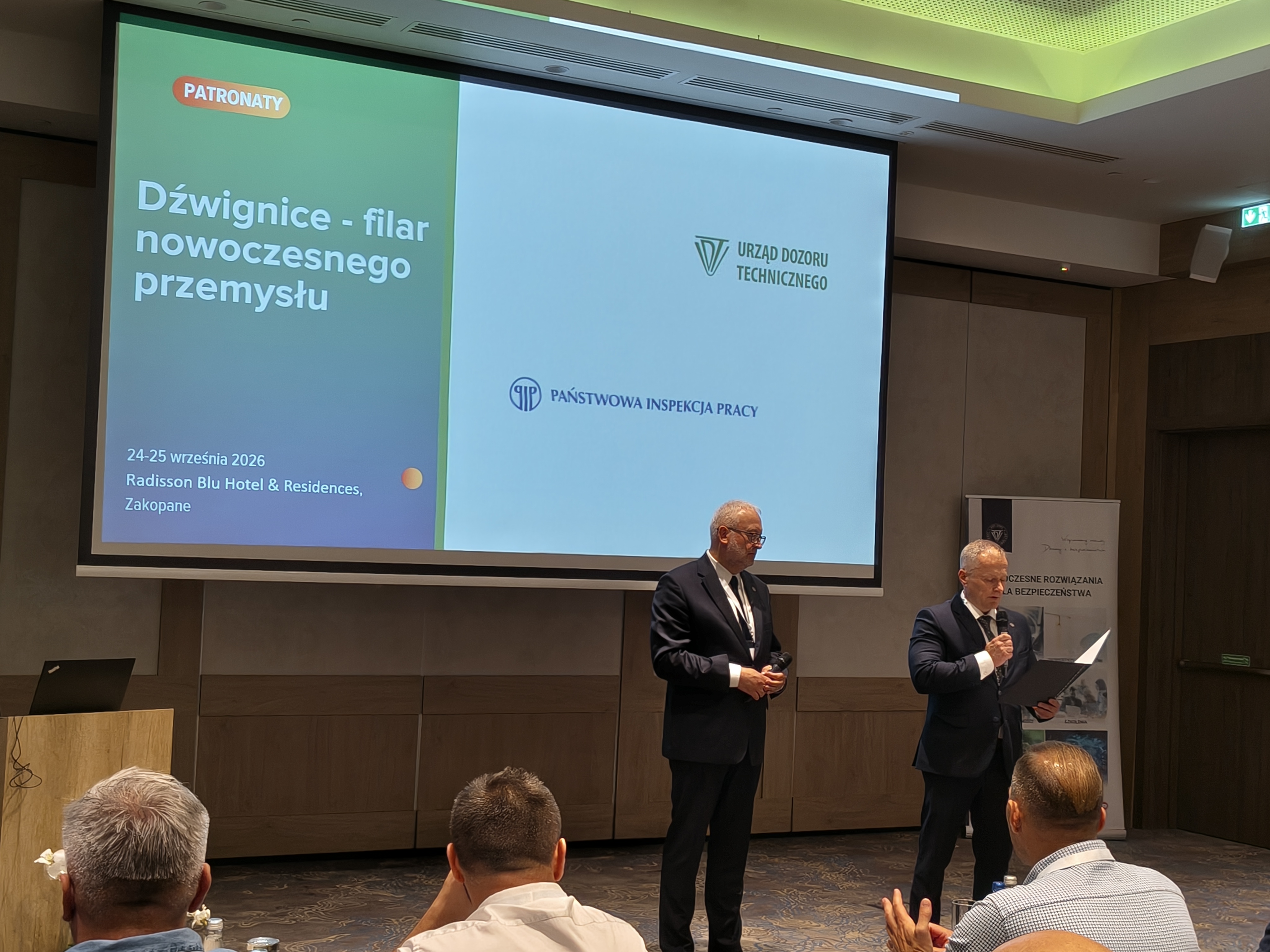 List Prezesa UDT na otwarcie Konferencji Dźwignicowej