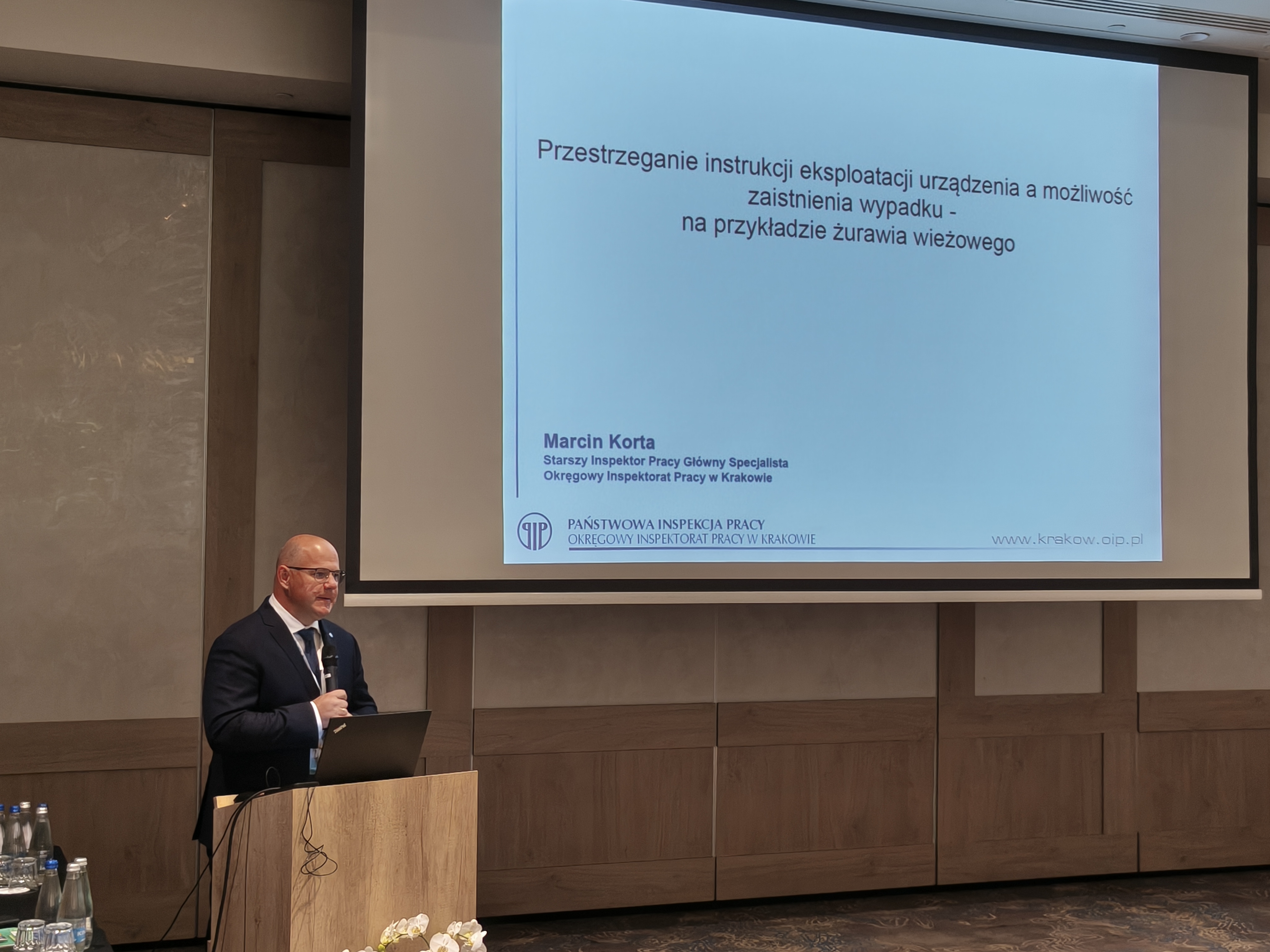 Marcin Korta – Państwowa Inspekcja Pracy OIP w Krakowie
