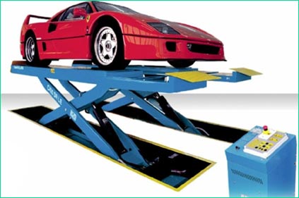 dźwiginik o ruchu [rostoliniowym stacjonarny