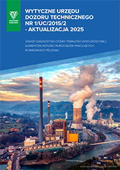 Aktualizacja 2025 Wytycznych Urzędu Dozoru Technicznego 1/2015