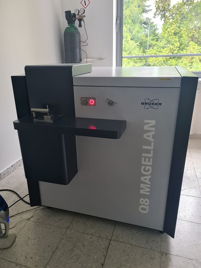 Badanie skladu chemicznego probki stali metoda optycznej spektrometrii emisyjnej