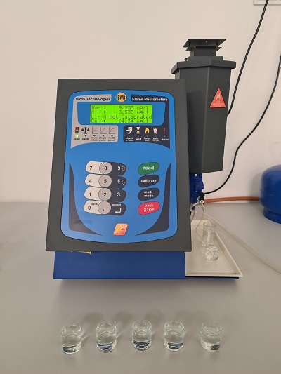 Oznaczanie jonów sodu i potasu metodą emisyjnej spektrometrii płomieniowej