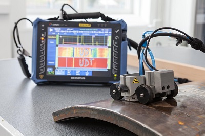 Badanie ultradzwiekowe UT technika Phased Array UT PA