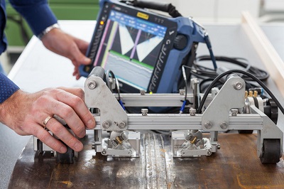 badanie ultradzwiekowe UT technika Time of Flight Diffraction UT TOFD