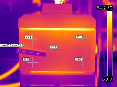 rozklad temperatury na powierzchni