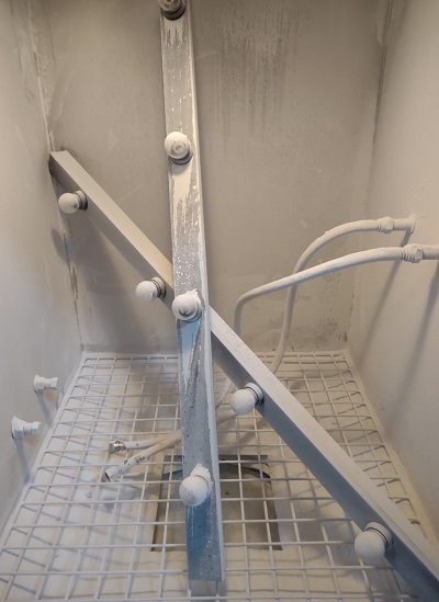 Badanie paneli świetlnych w komorze pyłowej na potwierdzenie stopnia ochrony IP 5X