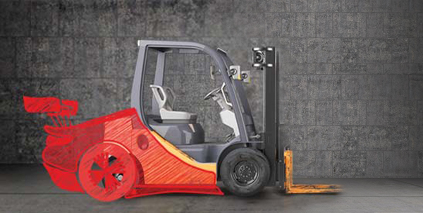 zdjęcie wózka widłowego